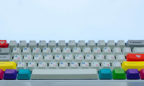 英語配列のオシャレなキーボード