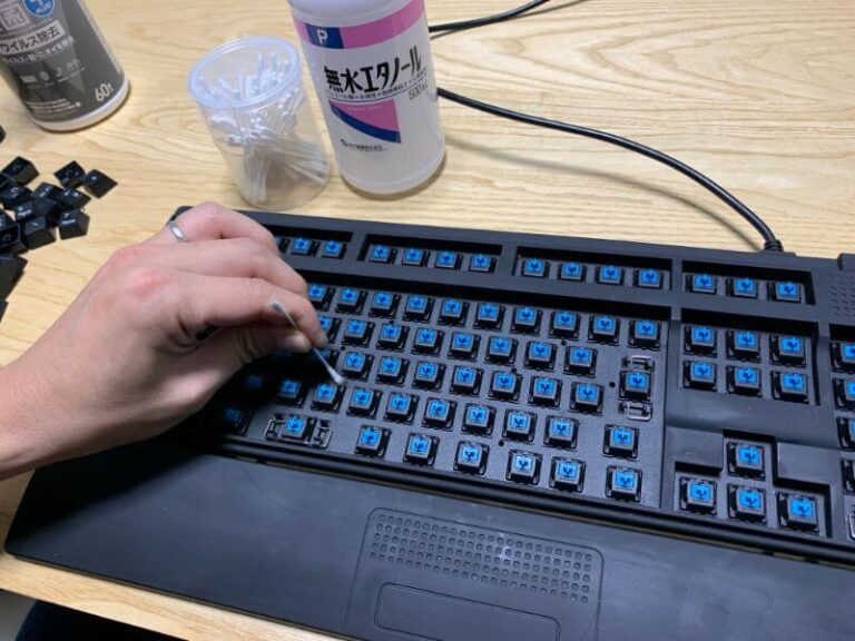 メカニカルキーボードを掃除する方法を画像付きで分かりやすく解説！ ガジェット帝国
