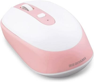 可愛いピンクのマウス