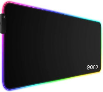 Amazonブランド] Eono(イオーノ) - RGB ゲーミングマウスパッド 大型