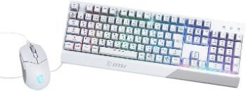 MSI Vigor GK30 COMBO WHITE JP ゲーミングキーボード マウスセット KB576