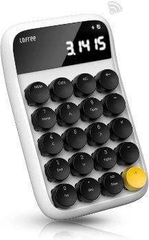 Lofree Bluetooth テンキー 電卓 ワイヤレス テンキーボード