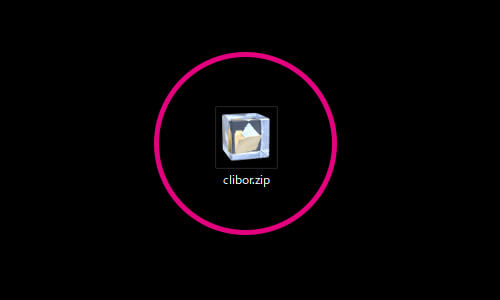 CliborのZIPファイル